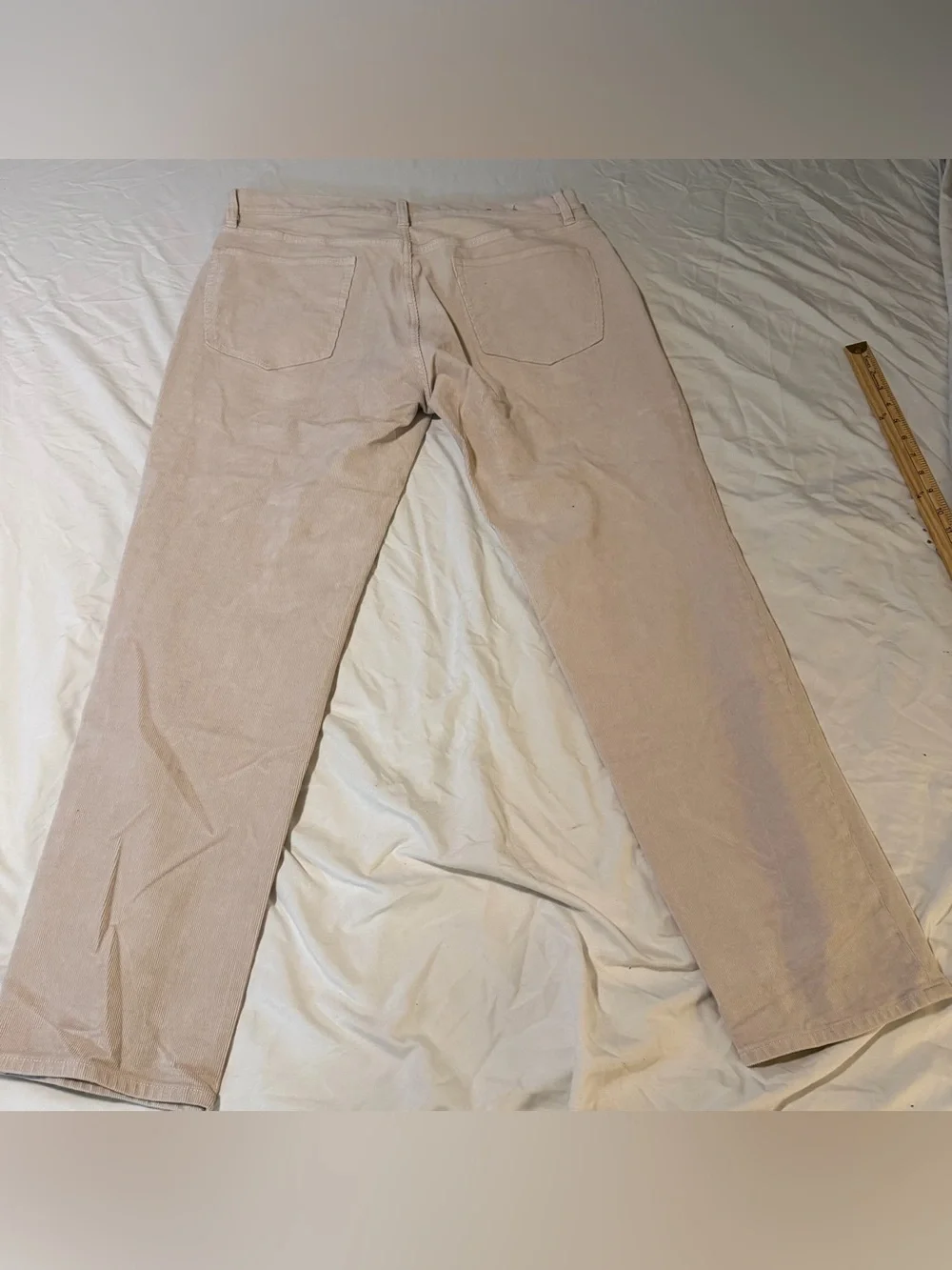 Banana Republic Men’s Corduroy Pants in Light Beige